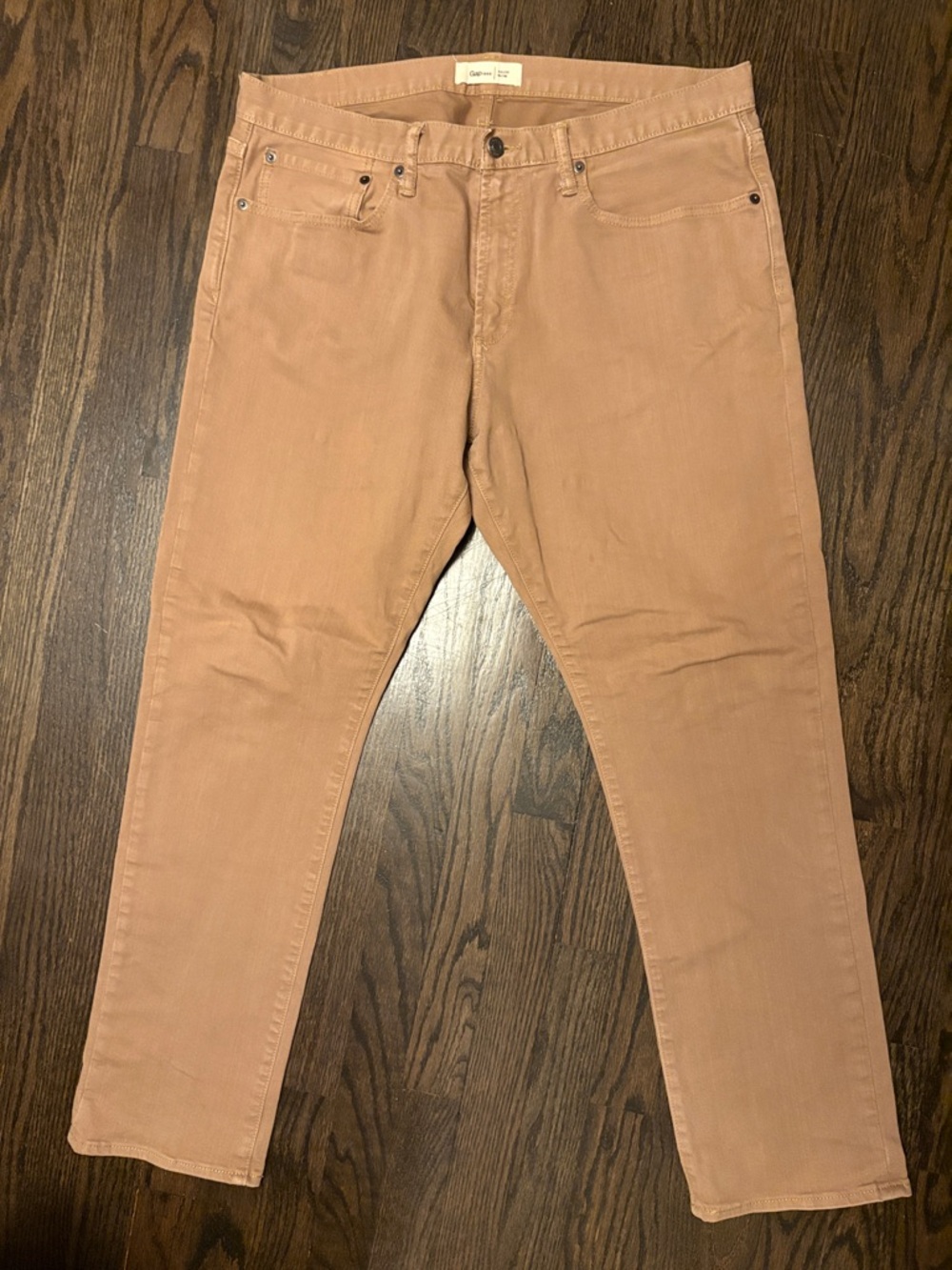 GAP Slim Fit Jeans in Tan Brown